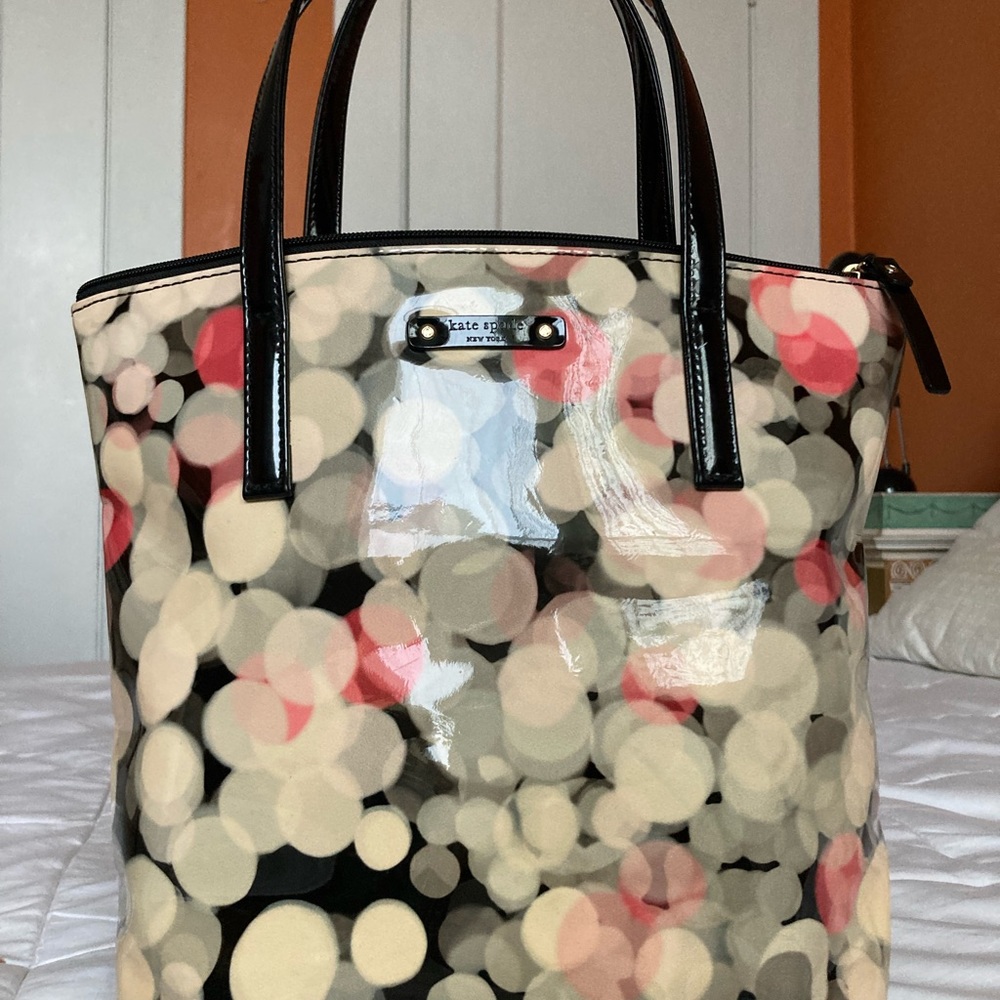 Kate Spade vinyl tote